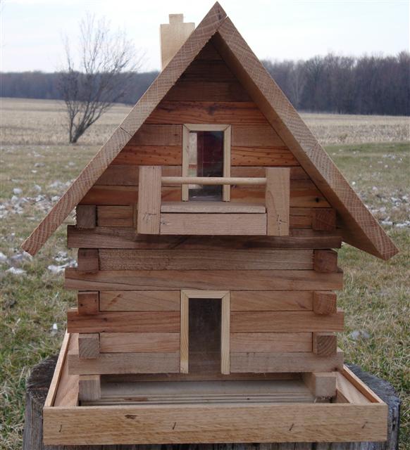 Log Cabin Feeders